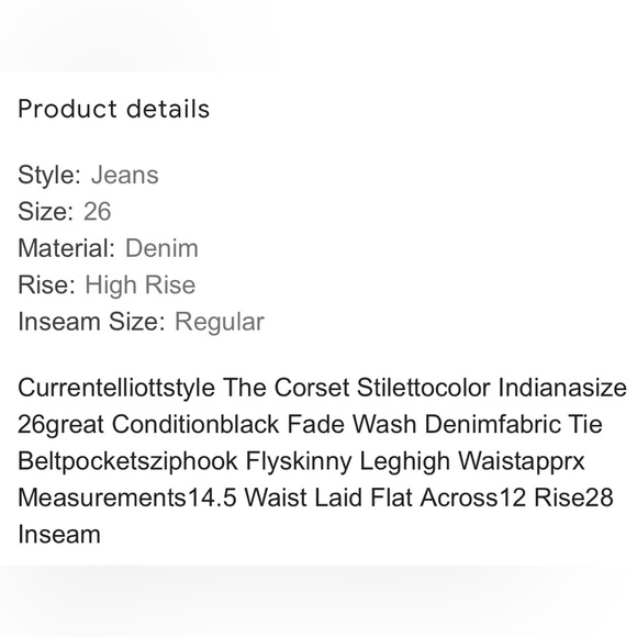 Current/Elliott jeans - Picture 10 of 10